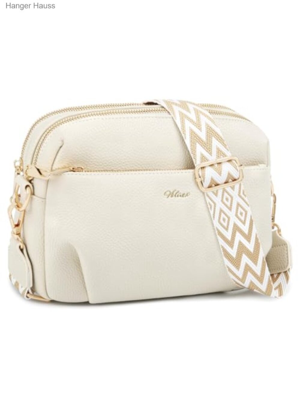 Vegan Leather Crossbody Bag Anti-Theft RFID Blocking Women's Handbag Purse